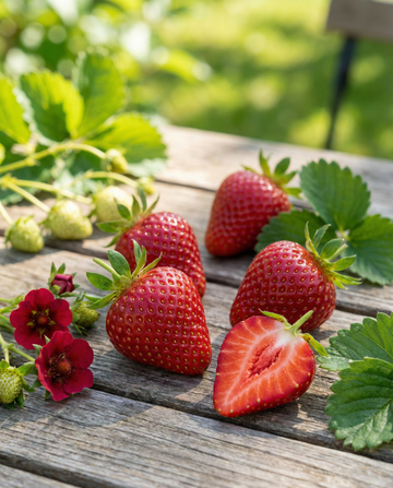 Jordbær Ruby Ann F1 (Fragaria ananassa) – etårige frø fra SeedsChoice