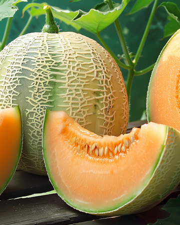 Sød Ananas Melon frø (Cucumis melo) – etårig grøntsag