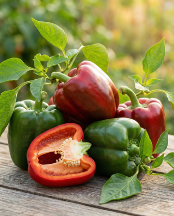 Sød peberfrugt Yolo Wonder (Capsicum annuum) – etårige grøntsagsfrø fra SeedsChoice