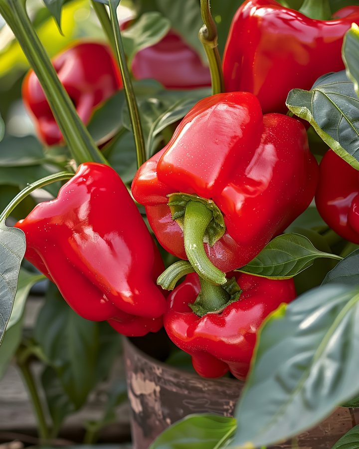 Sød peber Redskin F1 frø (Capsicum annuum) – etårig grøntsag