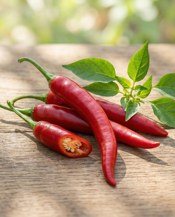 Cayennepeber Long Slim (Capsicum annuum) – etårige grøntsagsfrø fra SeedsChoice