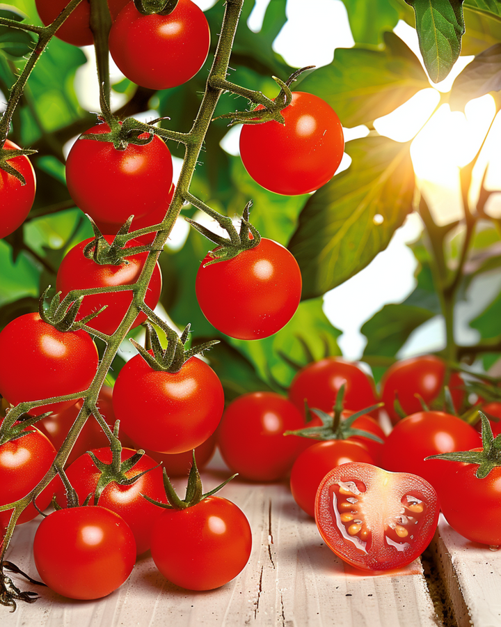 Cherry Tomato Supersweet 100 F1 seeds (Solanum lycopersicum) – annual vegetable