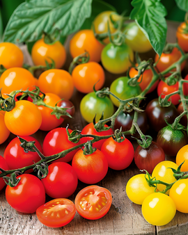 Cherry Tomato Seeds Solanum Lycopersicum Mixed Annual Variety Pack