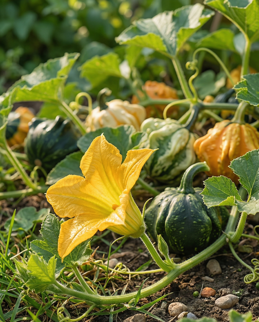 Prydgræskar Crown Of Thorns (Cucurbita pepo) – ettårige frø fra SeedsChoice