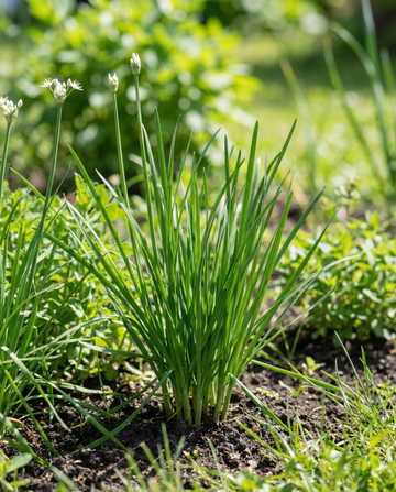 Hvidløgsløg (Allium tuberosum) – frø til flerårig urt fra SeedsChoice