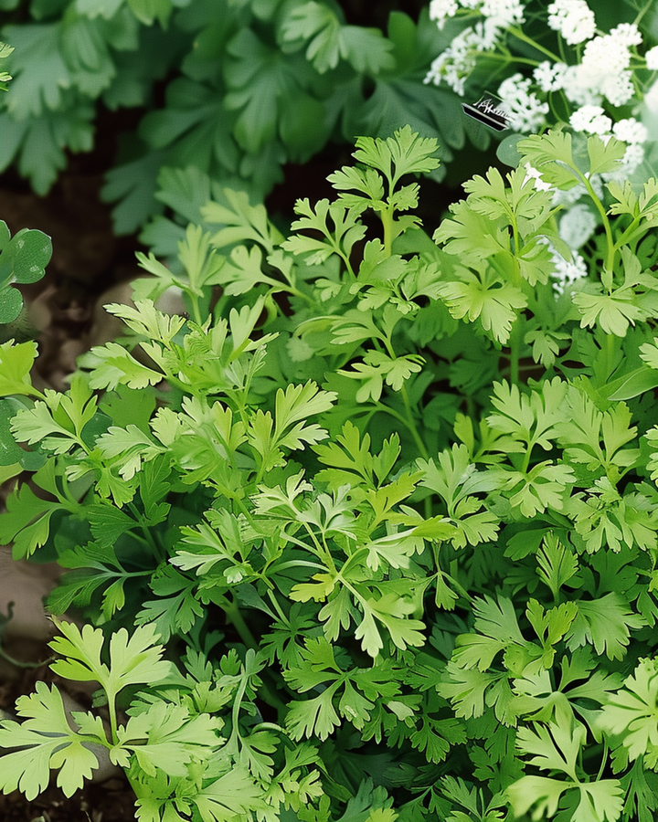 Kørvelfrø (Anthriscus cerefolium) – etårig urt