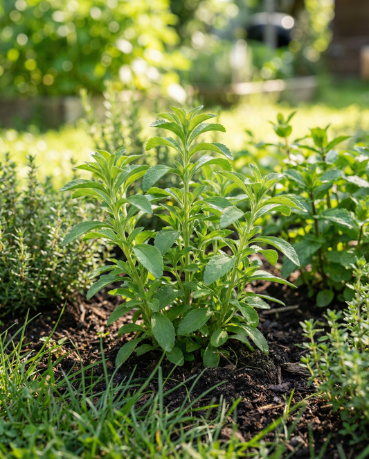 Sugarleaf (Stevia rebaudiana) – frø til flerårig urt fra SeedsChoice