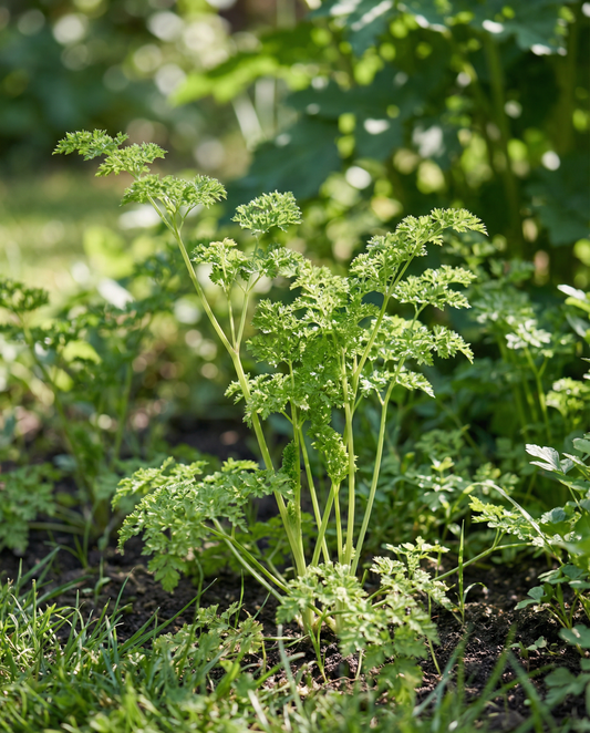 Kørvel Fine Curled (Anthriscus cerefolium) – etårige urtefrø fra SeedsChoice
