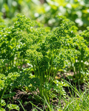 Persille Bravour (Petroselinum crispum) – toårige urtfrø fra SeedsChoice