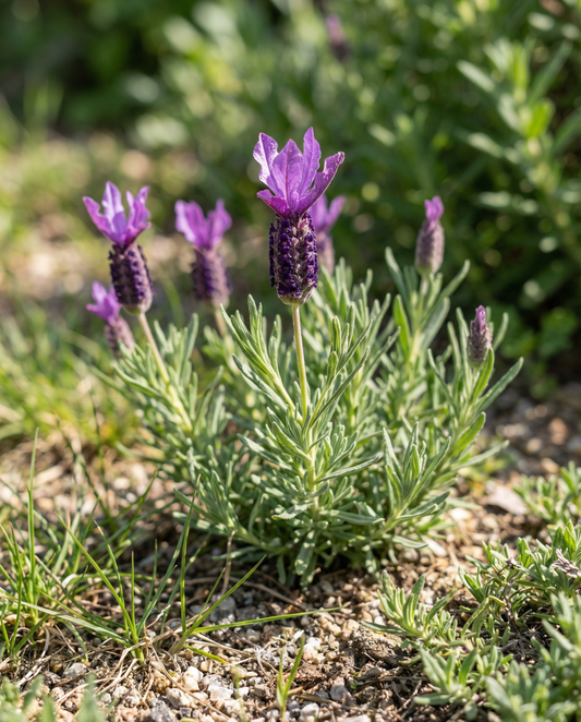 Fransk lavendel (Lavandula stoechas) – frø til enårige blomster fra SeedsChoice