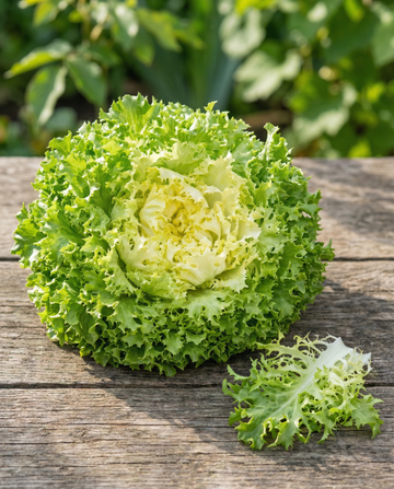 Kruset endivie White (Cichorium endivia) – frø til etårig grøntsag fra SeedsChoice