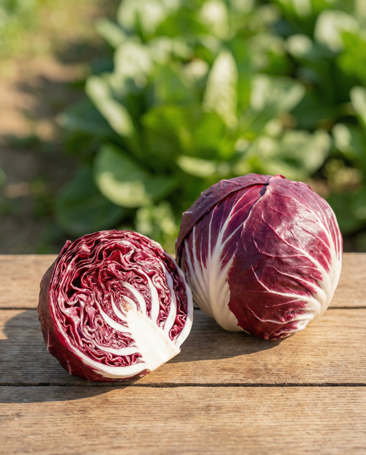 Radicchio Rossa Di Chioggia 3 (Cichorium intybus) – frø til enårige grøntsager fra SeedsChoice