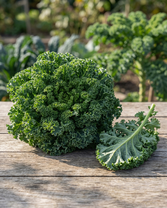 Grønkål Winterbor F1 (Brassica oleracea) – frø til etårige grøntsager fra SeedsChoice