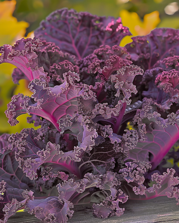 Kruset grønkål Scarlet frø (Brassica oleracea) – etårig grønsag