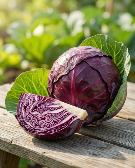 Rødkål Roodkop (Brassica oleracea) – frø til etårig grøntsag fra SeedsChoice