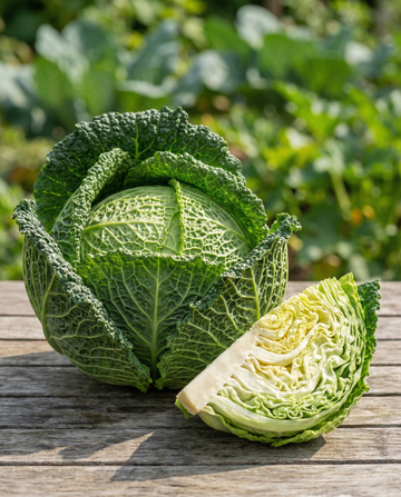 Savoykål Brussels (Brassica oleracea) – etårige grøntsagsfrø fra SeedsChoice
