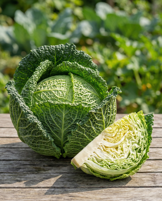 Savoykål Brussels (Brassica oleracea) – etårige grøntsagsfrø fra SeedsChoice