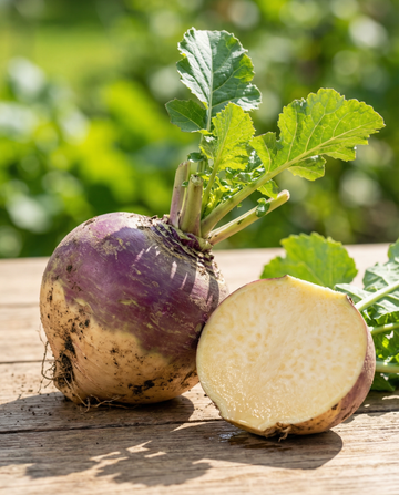 Kålroe Champion Purple Top (Brassica napus) – frø til etårige grøntsager fra SeedsChoice