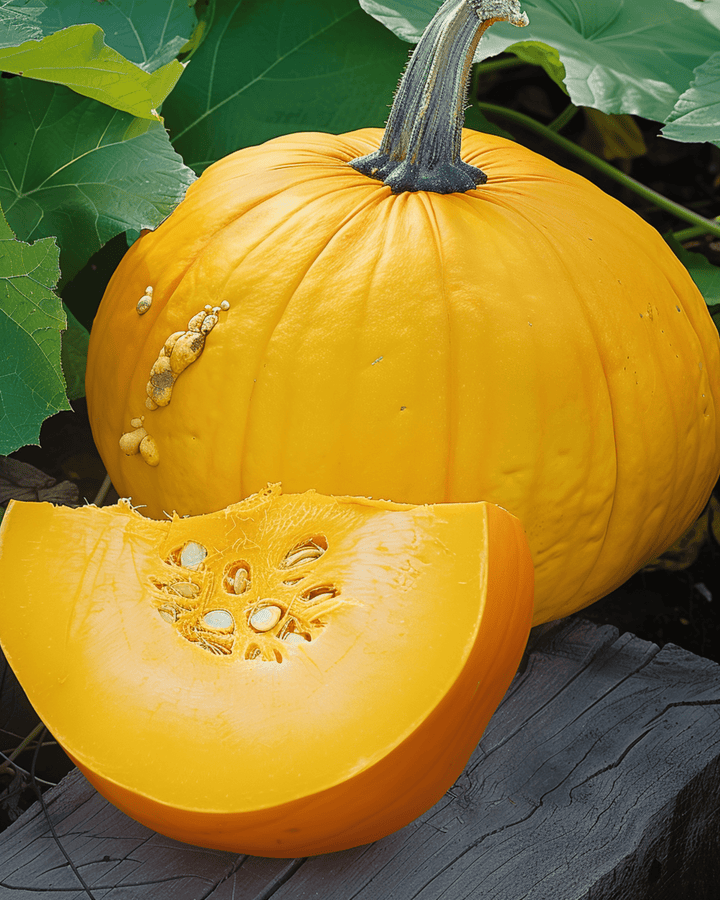 Gult græskar frø (Cucurbita maxima) – etårig grøntsag