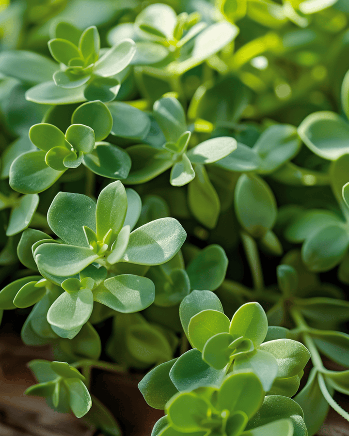 Portulak grøn bladafgrøde frø (Portulaca oleracea) – etårig grøntsag