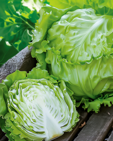 Isbergsalat Great Lakes 118 frø (Lactuca sativa) – ettårig grøntsag