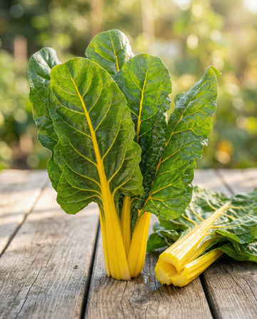 Mangold Yellow (Beta vulgaris) – etårige grøntsagsfrø fra SeedsChoice