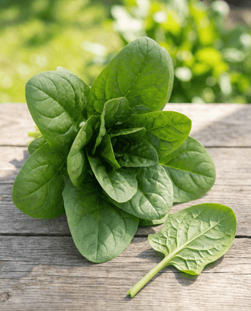 Spinat Amsterdam Large Leaved (Spinacia oleracea) – frø til etårig grøntsag fra SeedsChoice
