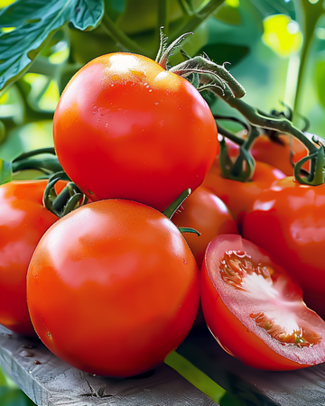 Tomat på stilk Serrat F1 røde frø (Solanum lycopersicum) – etårig grøntsag
