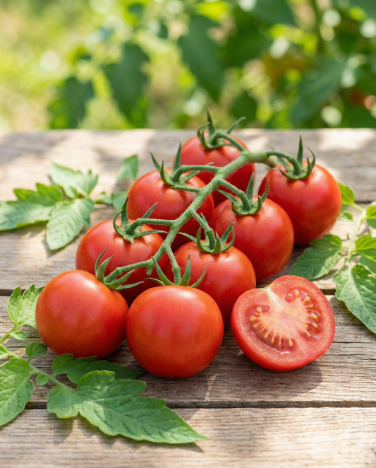 Vine Tomato Serrat F1 rød (Solanum lycopersicum) – ettårige grøntsagsfrø fra SeedsChoice