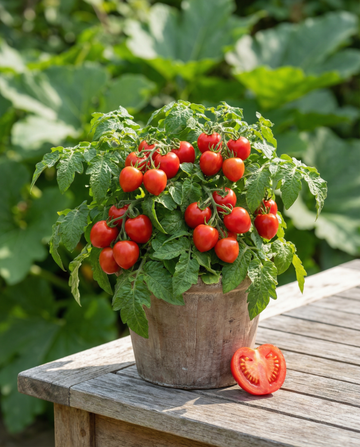 Cherrytomatfrø Heartbreaker Vita F1 Compact (Solanum lycopersicum) – enårig grøntsag fra SeedsChoice