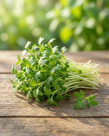Plain Cress (Lepidium sativum) – annual vegetable seeds from SeedsChoice