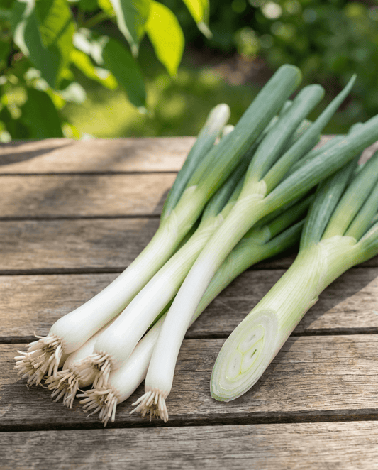 Forårsløg Ishikura (Allium fistulosum) – etårige grøntsagsfrø fra SeedsChoice