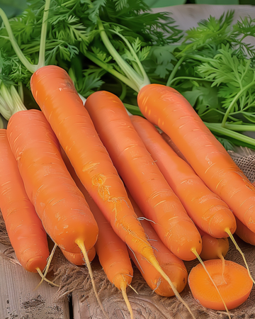 Gulerod Nantes 2 frø (Daucus carota) – etårig grøntsag
