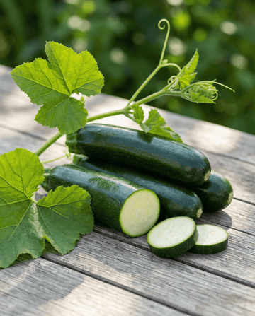 Black Forest F1 courgette klatrende (Cucurbita pepo) – etårige klatreplantefrø fra SeedsChoice