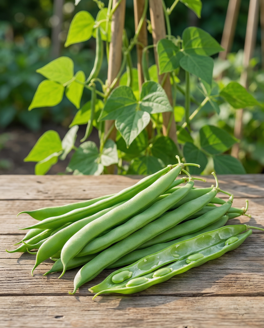 Klatrebønne Raadsheer (Phaseolus vulgaris) – ettårige klatrerfrø fra SeedsChoice