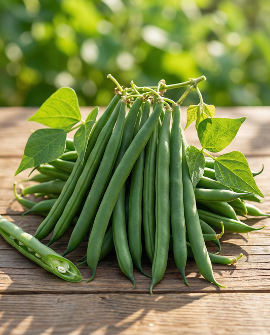 Dværgbønne Miracle (Phaseolus vulgaris) – frø til enårig grøntsag fra SeedsChoice