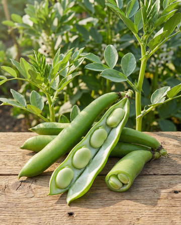 Hestebønne Witkiem (Vicia faba) – årlige grøntsagsfrø fra SeedsChoice