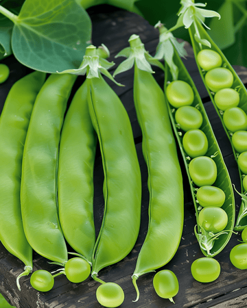 Ærter Marktveroveraar frø (Pisum sativum) – etårig grøntsag