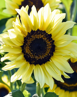 Solsikke Moonwalker frø Helianthus annuus etårig blomst