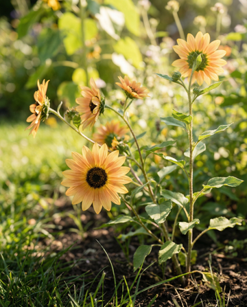 Solsikke Esther (Helianthus debilis) – etårige blomsterfrø fra SeedsChoice