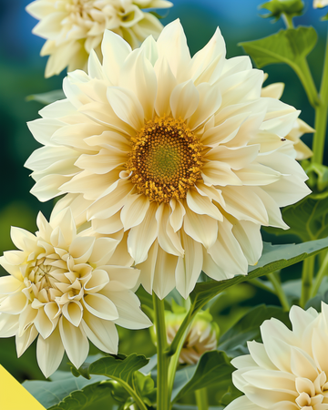Solsikke White Sun F1 Petals frø (Helianthus annuus) – etårig blomst