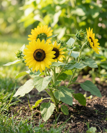 Sunflower Irish Eyes (Helianthus annuus) – annual flower seeds from SeedsChoice