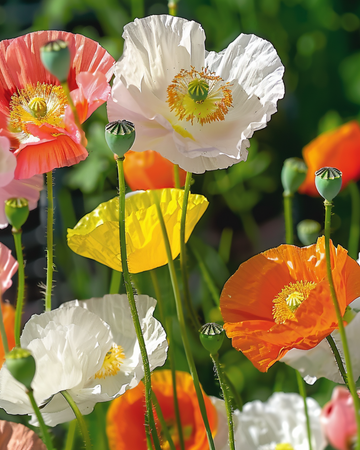 Islandsk valmue frø (Papaver nudicaule) – toårig blomst