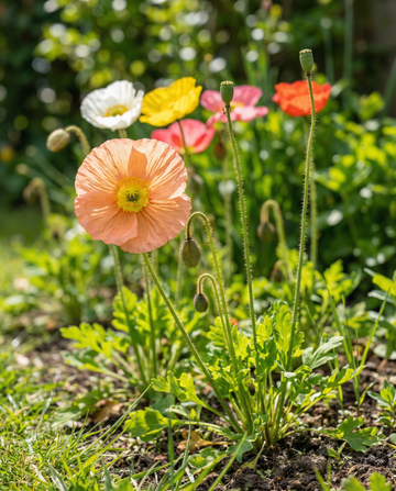 Islandsk valmue mix (Papaver nudicaule) – toårige blomsterfrø fra SeedsChoice