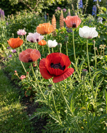 Oriental Poppy Mix (Papaver orientale) – perennial flower seeds from SeedsChoice