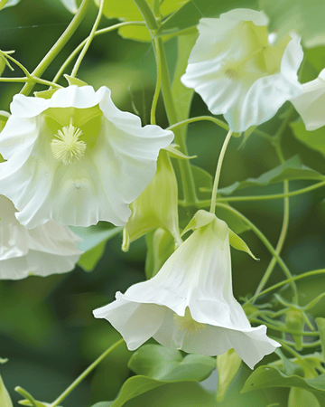 Klokkevine hvid klatreplante-frø (Cobaea scandens) – etårig klatreplante