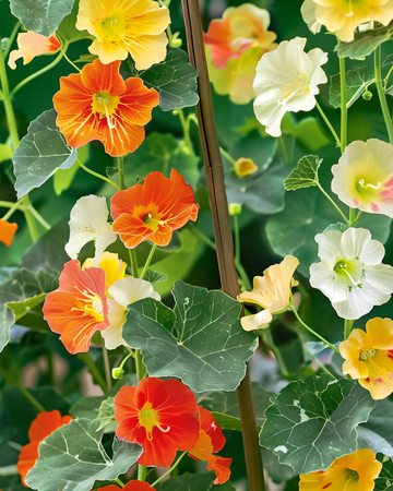 Blomsterkarse Jewel Of Africa Climber frø (Tropaeolum majus) – etårig klatreplanet