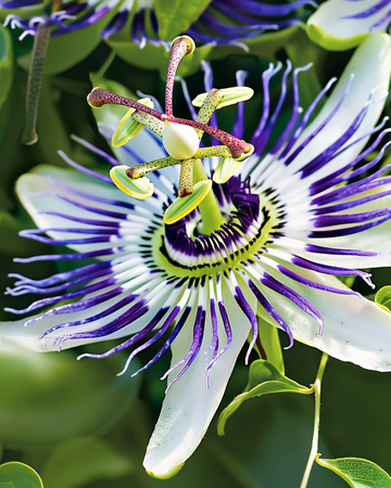 Passionsblomst klatrende blå frø (Passiflora caerulea) – klatreplante