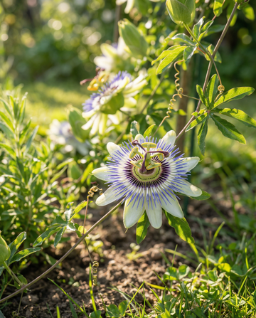 Passionsblomst klatrende blå (Passiflora caerulea) – klatreplante frø fra SeedsChoice