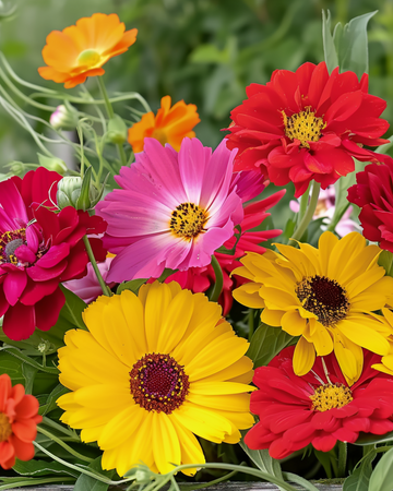 Picking Colourful Bouquet Mix Cut frø – etårig blomst